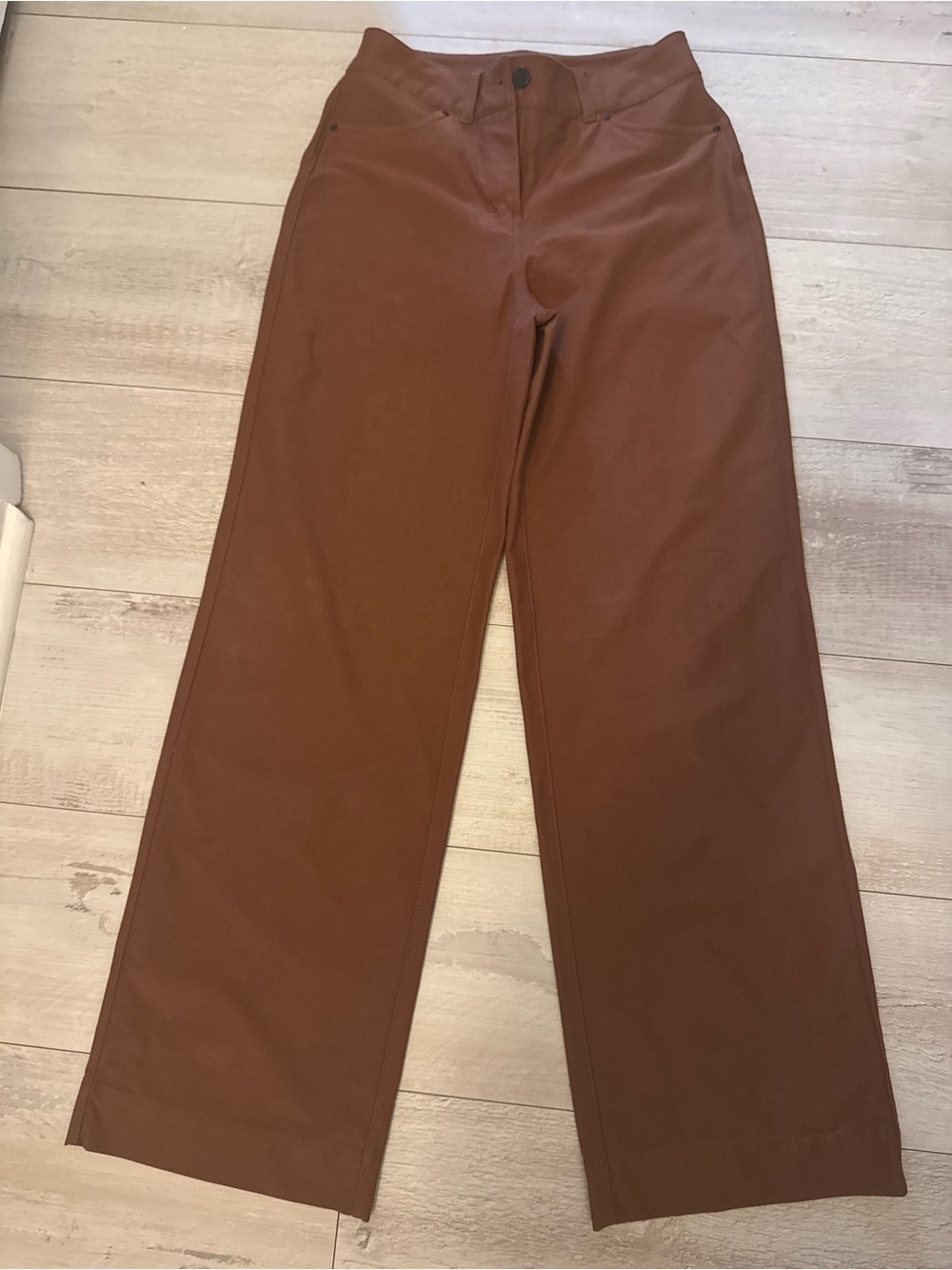 lululemon athletica Wide-Leg Pants in Rust